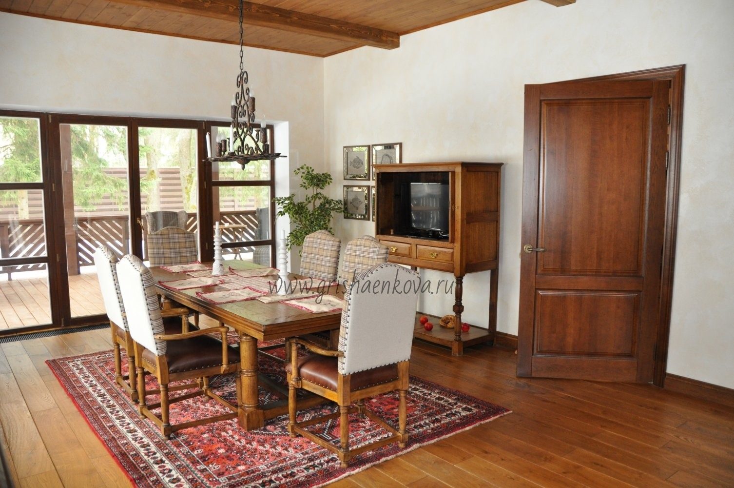 дизайн интерьера загородного дома